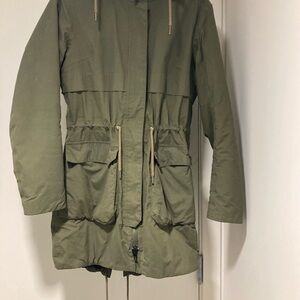 Olive Green Parka Jacket